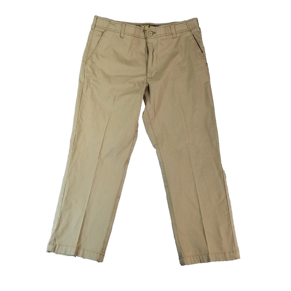 Lee Pants Men 36x29 Beige X-Treme Comfort Regular Straight Flex Chino